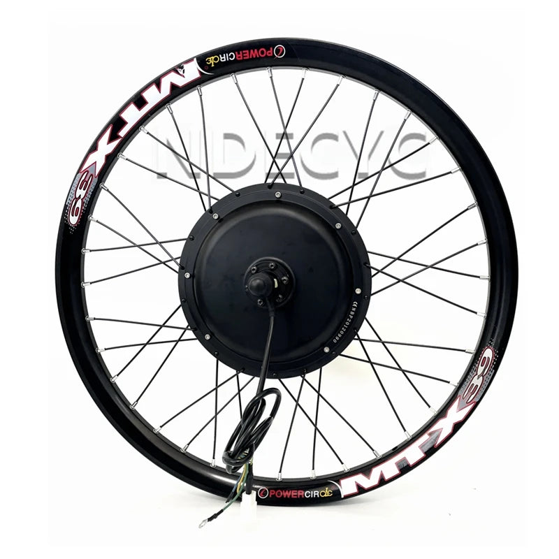 Nbpower 48V-72V 2000W 3000W Bicycle Hub Motor Wheel Dropout 135Mm MTX39 Bicycle Wheel 20" 24" 26" 27.5" 28" 29" 700C Ebike Kit