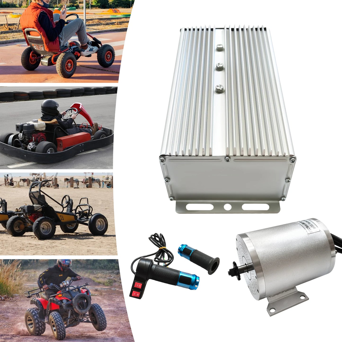 72V 3000W Brushless Dc Motor Kit, Scooter, Motorcycle Engine, Go Kart, Electric Scooter Diy Modification Kit