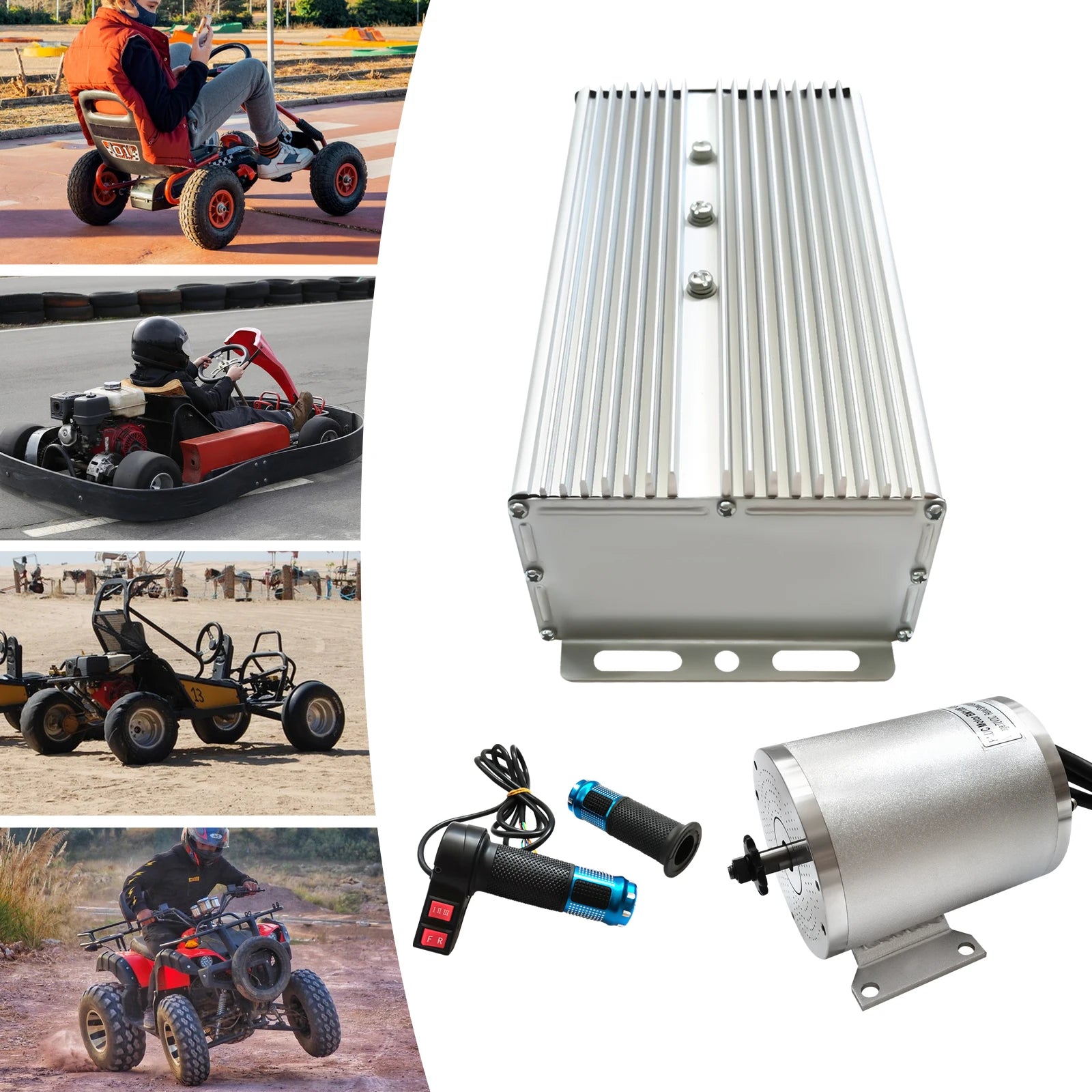 72V 3000W Brushless Dc Motor Kit, Scooter, Motorcycle Engine, Go Kart, Electric Scooter Diy Modification Kit