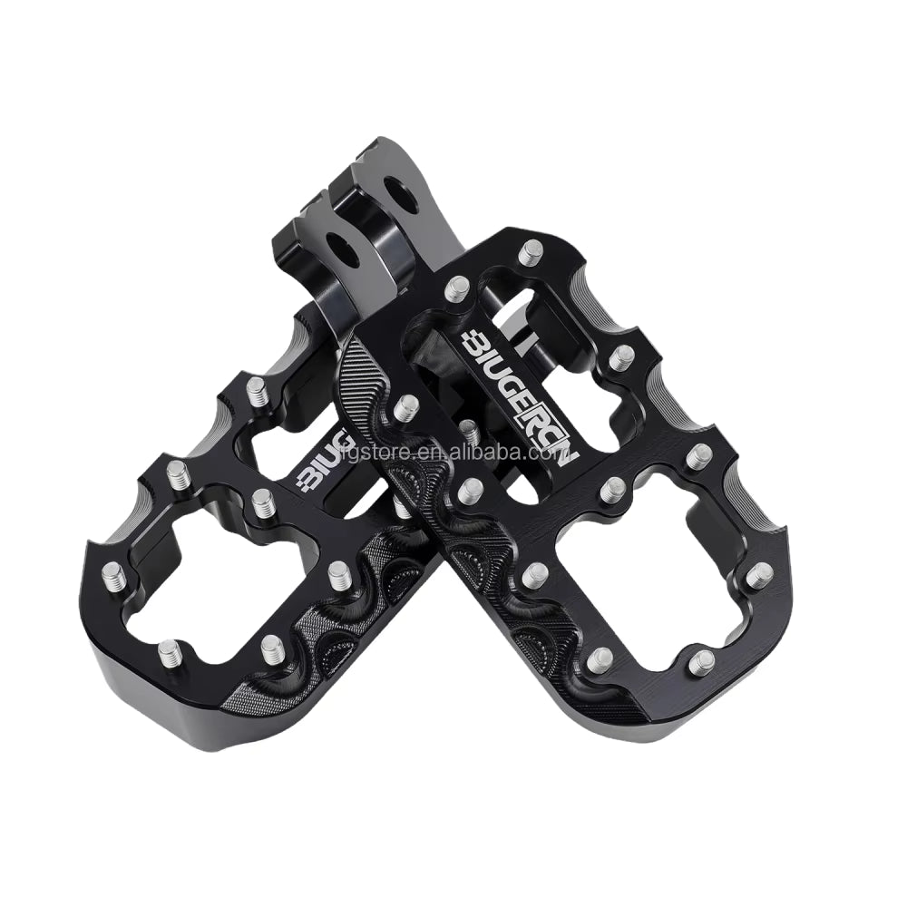 JFG CNC Reinforced Foot Pegs for Surron Light Bee 6063 Aluminum Wide anti Slip Motorcycle Footrests