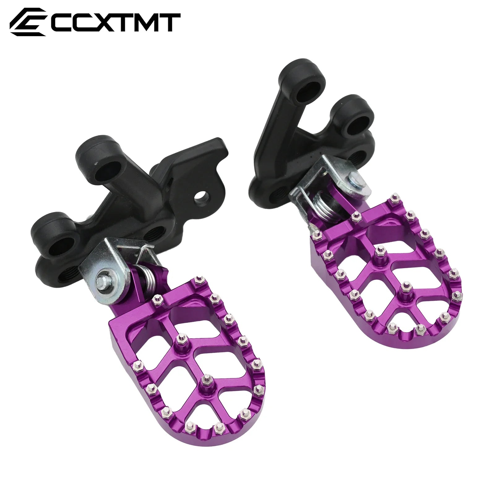 CNC Foot Pegs Rest Footpegs Foot Pegs Bracket for Sur Ron Sur-Ron Surron Light Bee S & Light Bee X Electric Motocross Universal