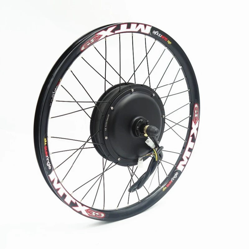 Nbpower 48V-72V 2000W 3000W Bicycle Hub Motor Wheel Dropout 135Mm MTX39 Bicycle Wheel 20" 24" 26" 27.5" 28" 29" 700C Ebike Kit