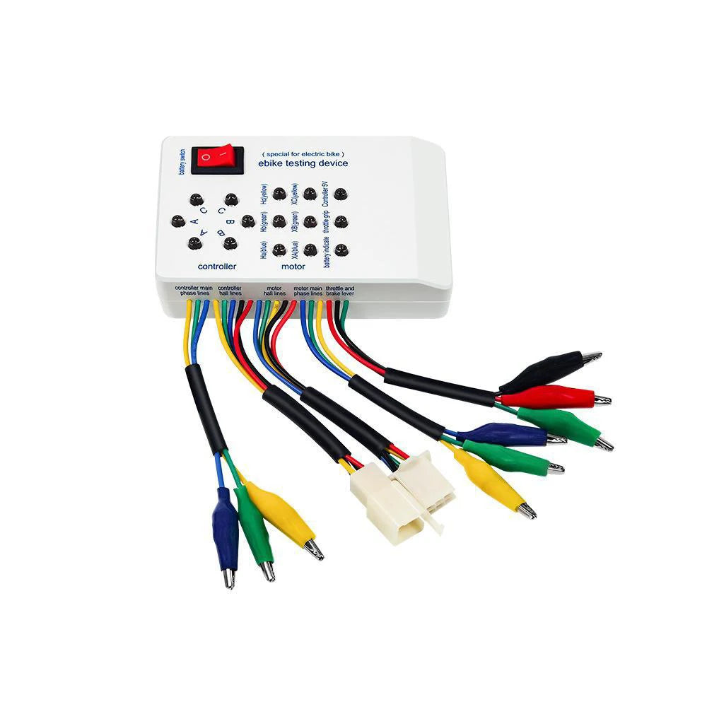 Electromobile Repair Device Scooter Maintenance Detector Brushless Motor Hall Controller 24V/36V/48V/60V/72V E-Bike Tester