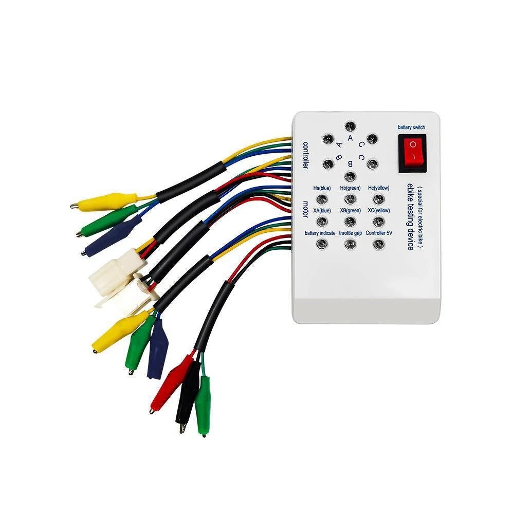 Electromobile Repair Device Scooter Maintenance Detector Brushless Motor Hall Controller 24V/36V/48V/60V/72V E-Bike Tester