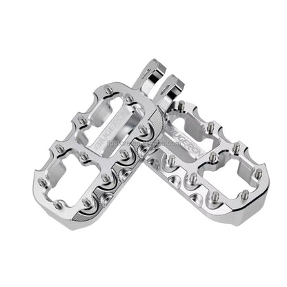 JFG CNC Reinforced Foot Pegs for Surron Light Bee 6063 Aluminum Wide anti Slip Motorcycle Footrests